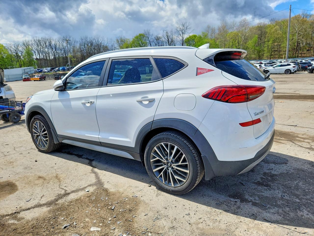 2020 Hyundai Tucson Sel White vin: KM8J3CALXLU202147