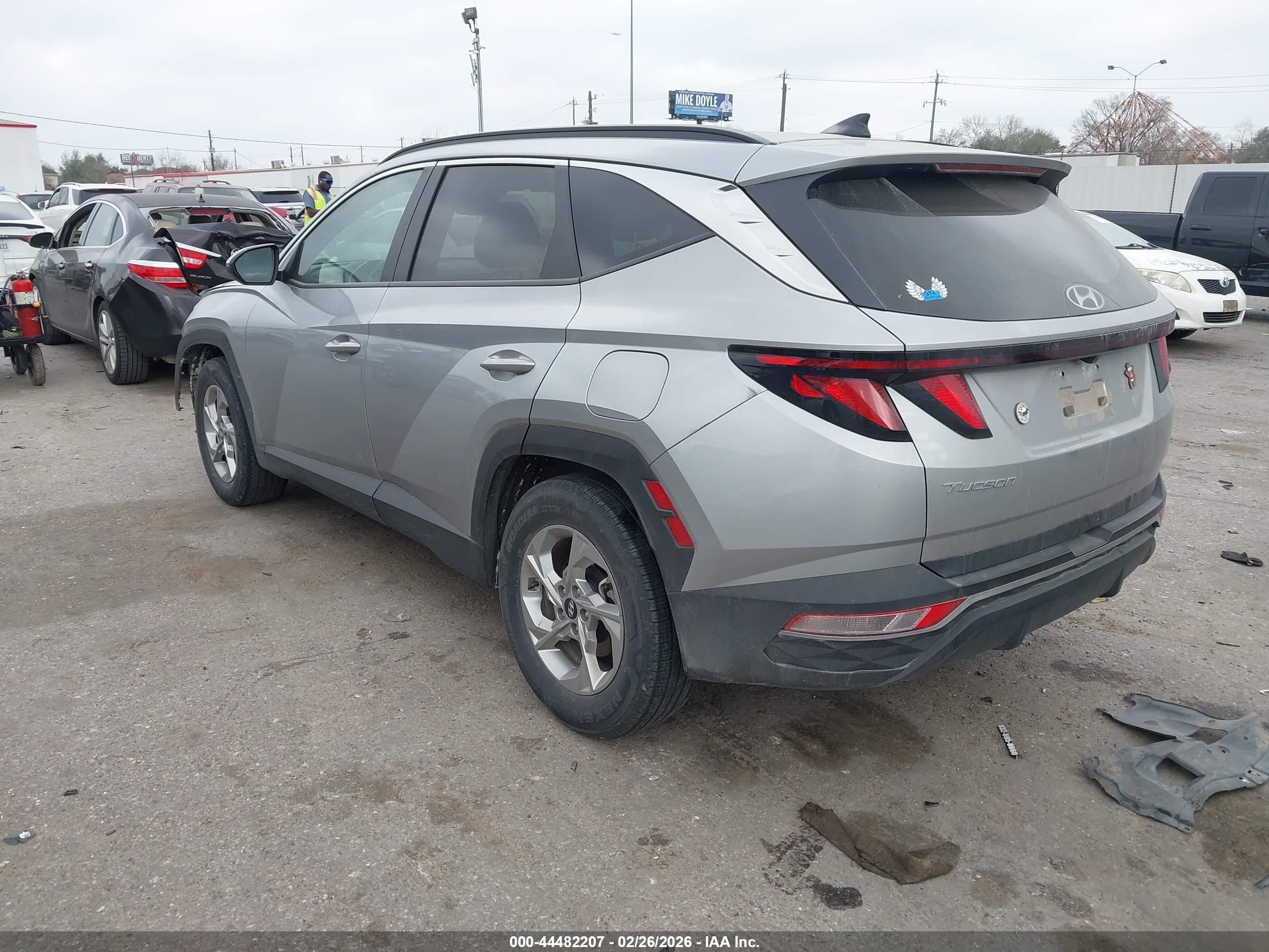 2024 Hyundai Tucson Sel Gray vin: KM8JB3DE3RU305807