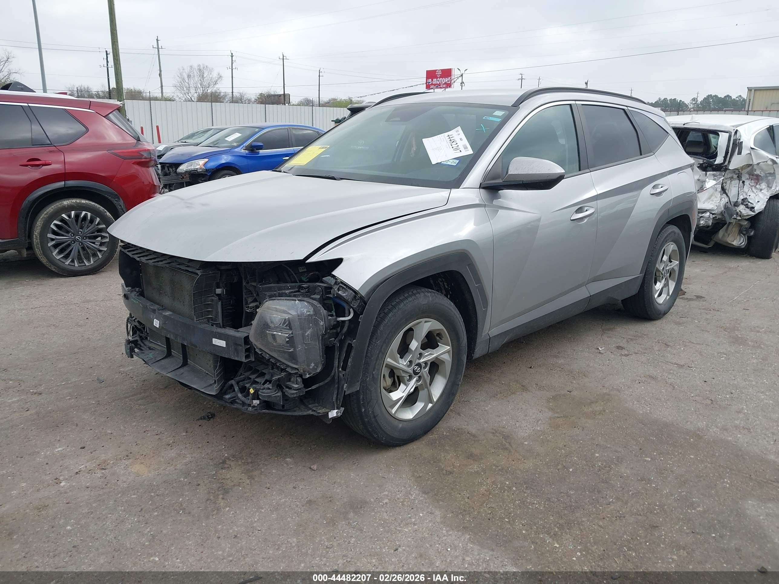 2024 Hyundai Tucson Sel Gray vin: KM8JB3DE3RU305807