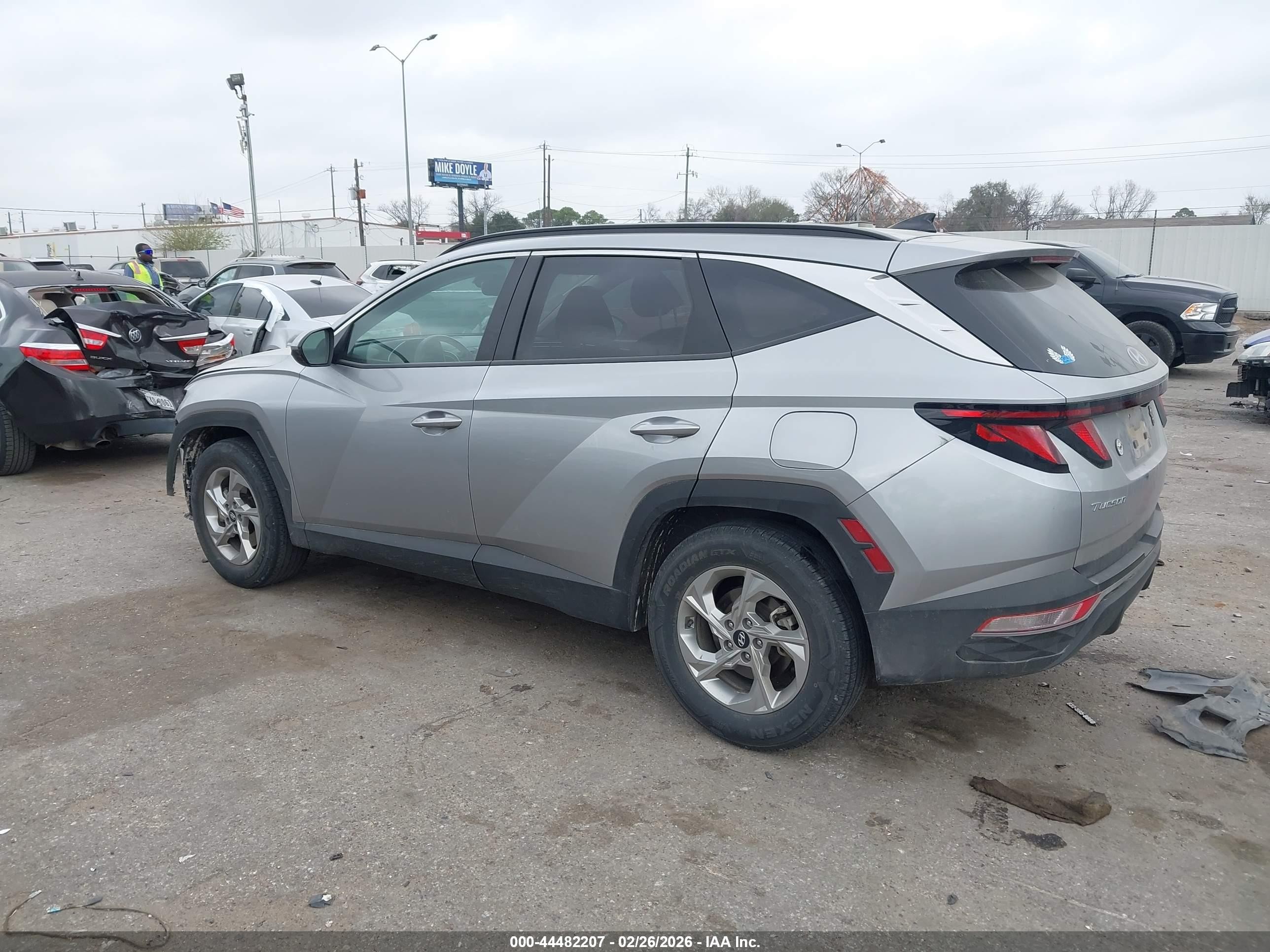 2024 Hyundai Tucson Sel Gray vin: KM8JB3DE3RU305807