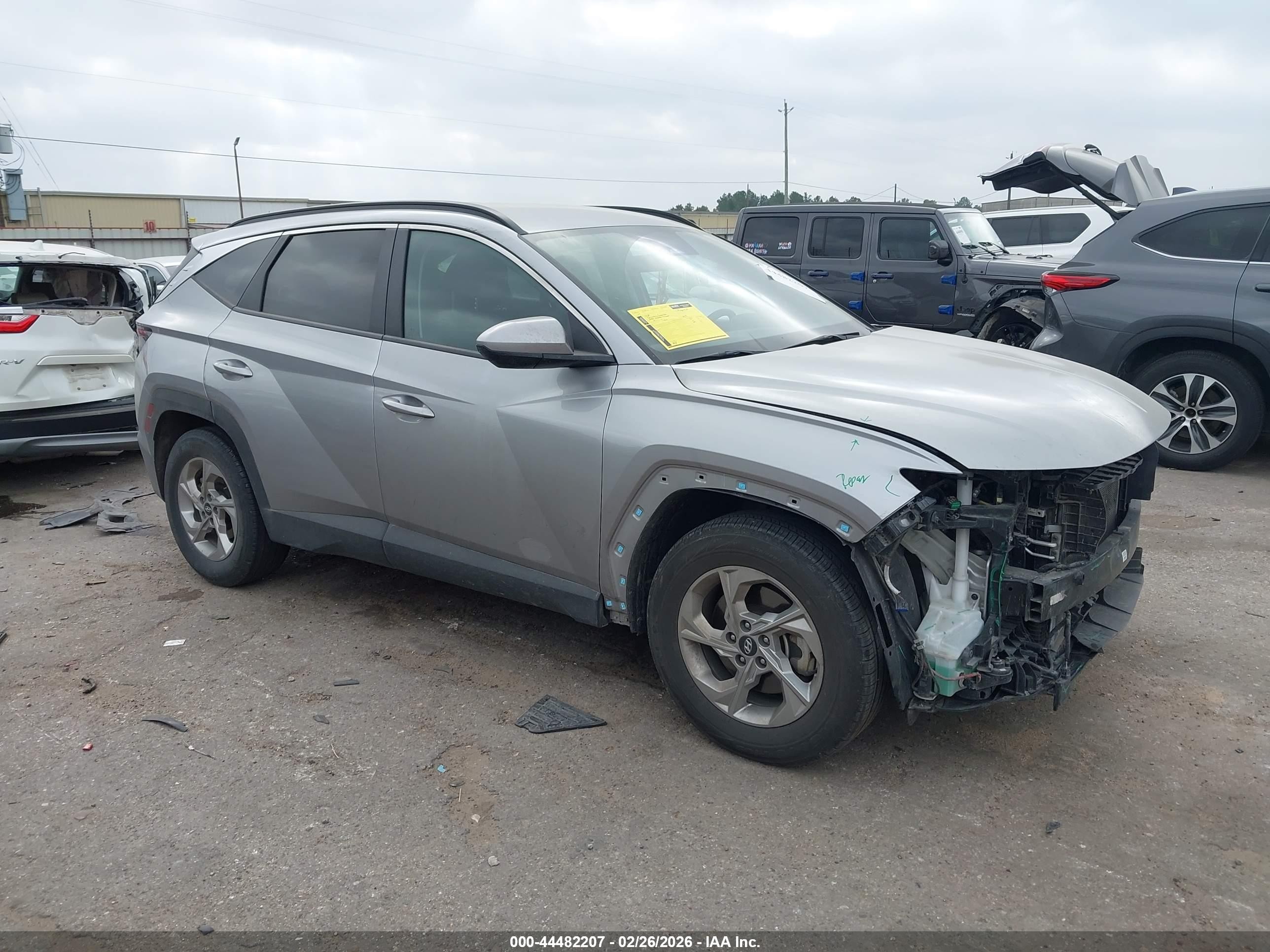 2024 Hyundai Tucson Sel Gray vin: KM8JB3DE3RU305807