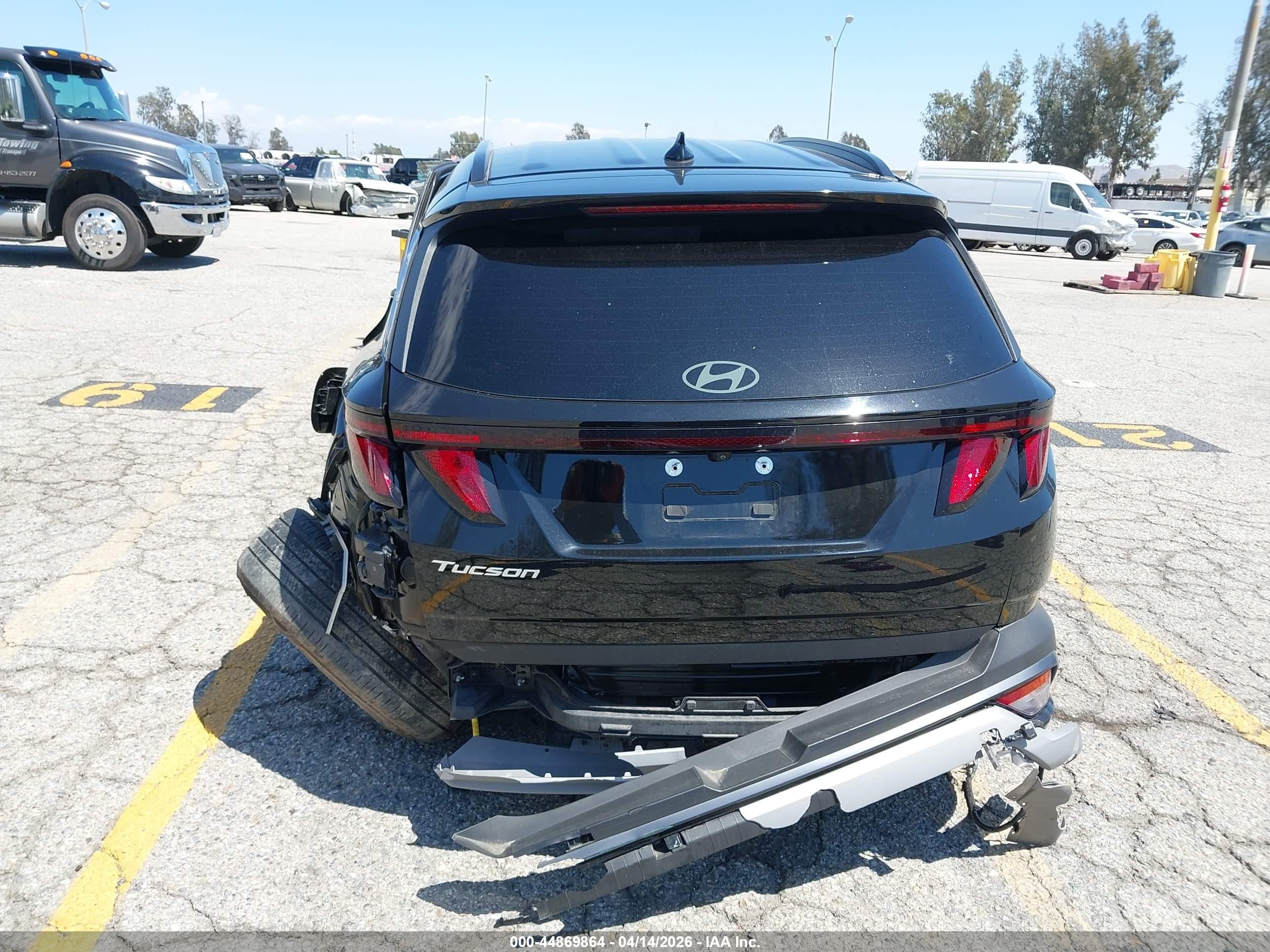 2025 Hyundai Tucson Sel Черный vin: KM8JB3DE8SU375616
