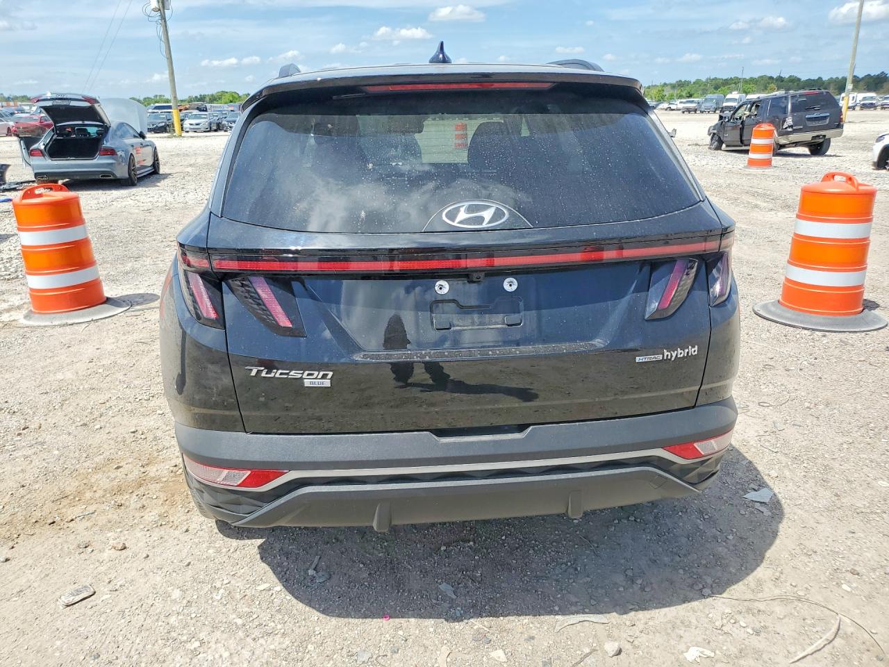 2023 Hyundai Tucson Blue Black vin: KM8JBCA10PU108737