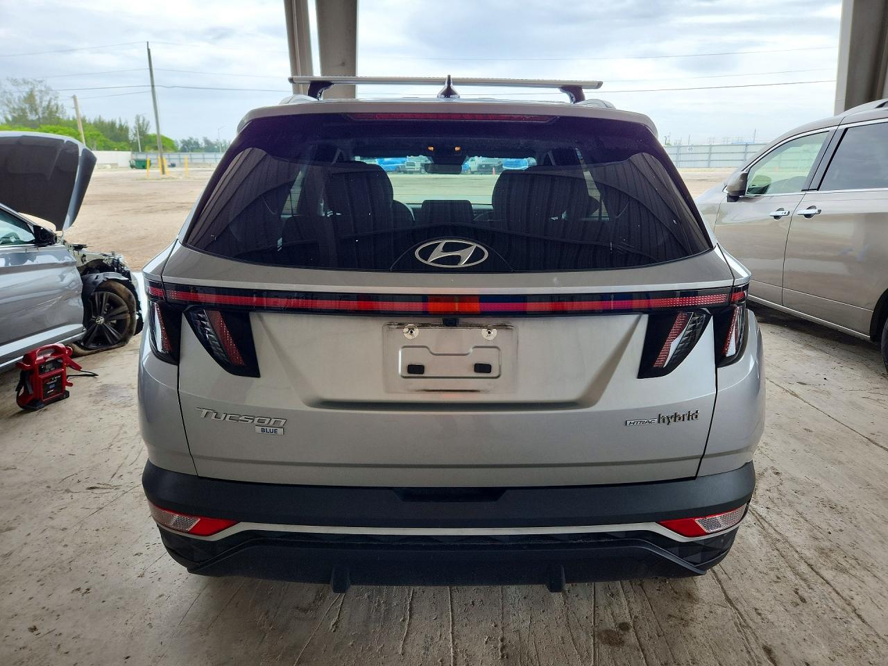 2023 Hyundai Tucson Blue Silver vin: KM8JBCA14PU085334
