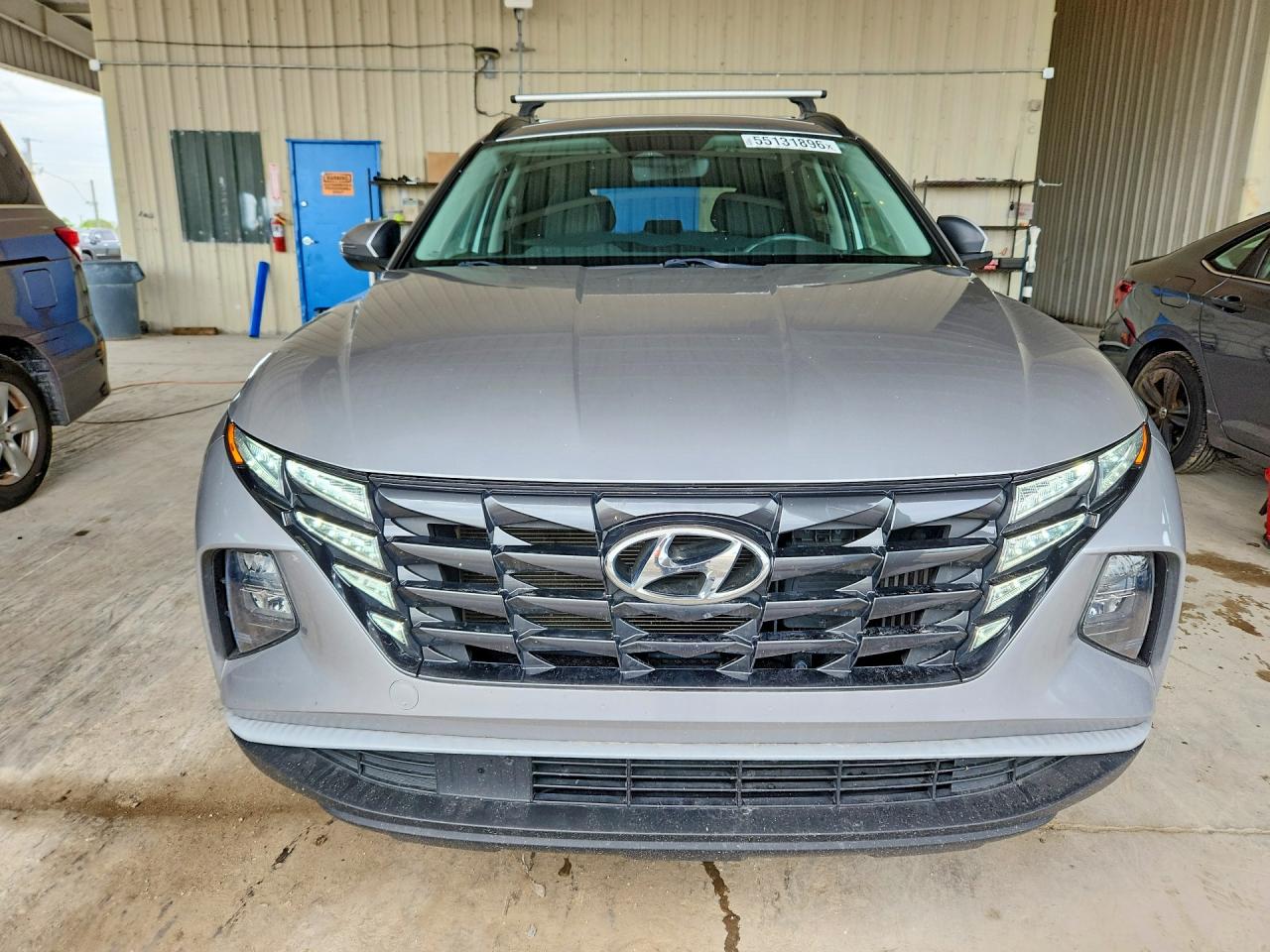 2023 Hyundai Tucson Blue Silver vin: KM8JBCA14PU085334
