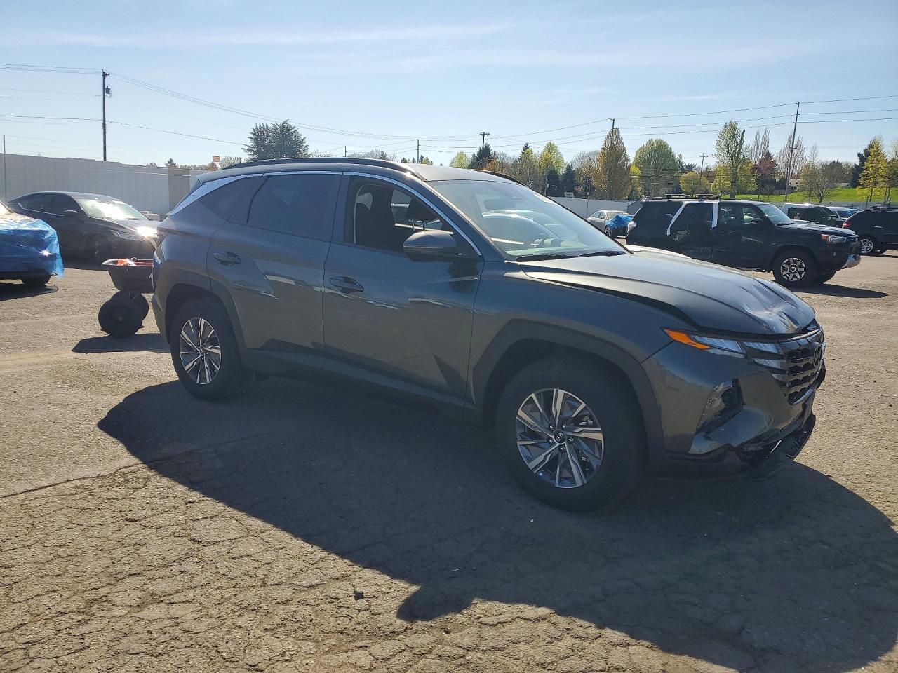 2023 Hyundai Tucson Hybrid Blue Charcoal vin: KM8JBCA15PU085052