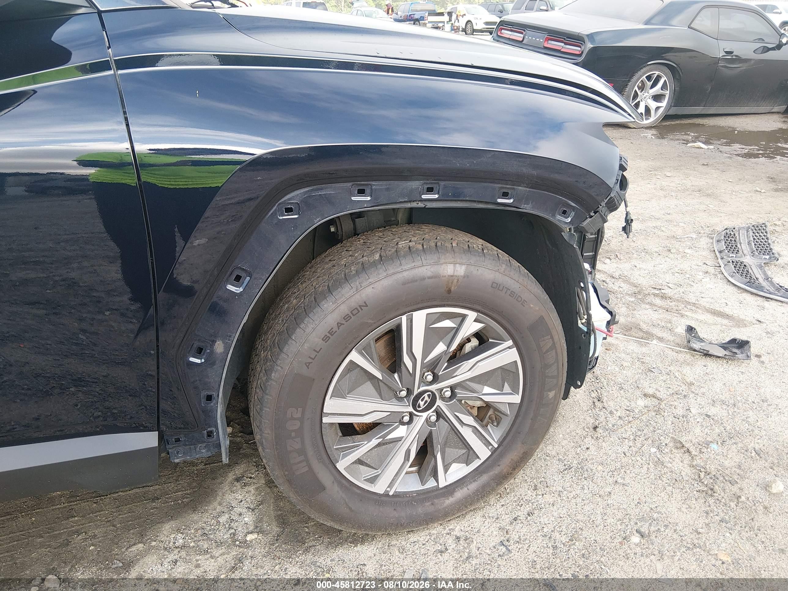 2022 Hyundai Tucson Hybrid Blue Black vin: KM8JBCA18NU018863