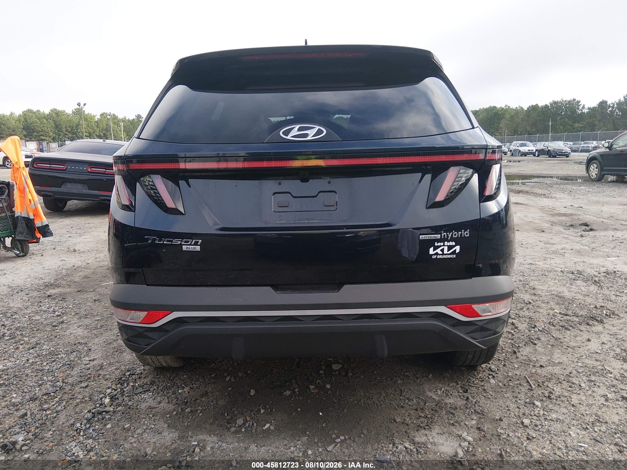 2022 Hyundai Tucson Hybrid Blue Black vin: KM8JBCA18NU018863