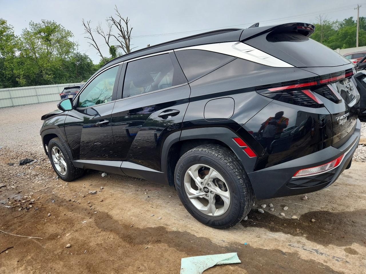 2022 Hyundai Tucson Sel Black vin: KM8JBCAEXNU018589