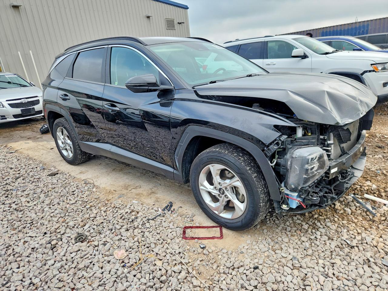 2022 Hyundai Tucson Sel Black vin: KM8JBCAEXNU018589