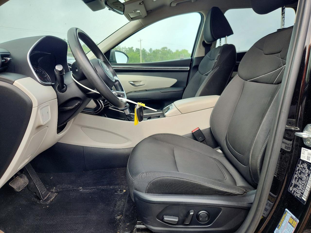 2022 Hyundai Tucson Sel Black vin: KM8JBCAEXNU018589