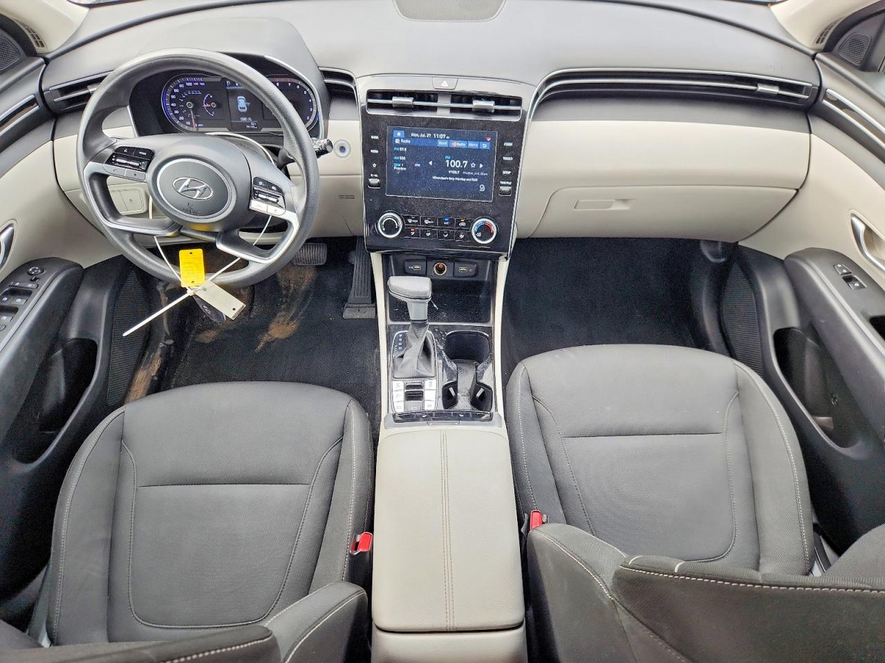 2022 Hyundai Tucson Sel Black vin: KM8JBCAEXNU018589