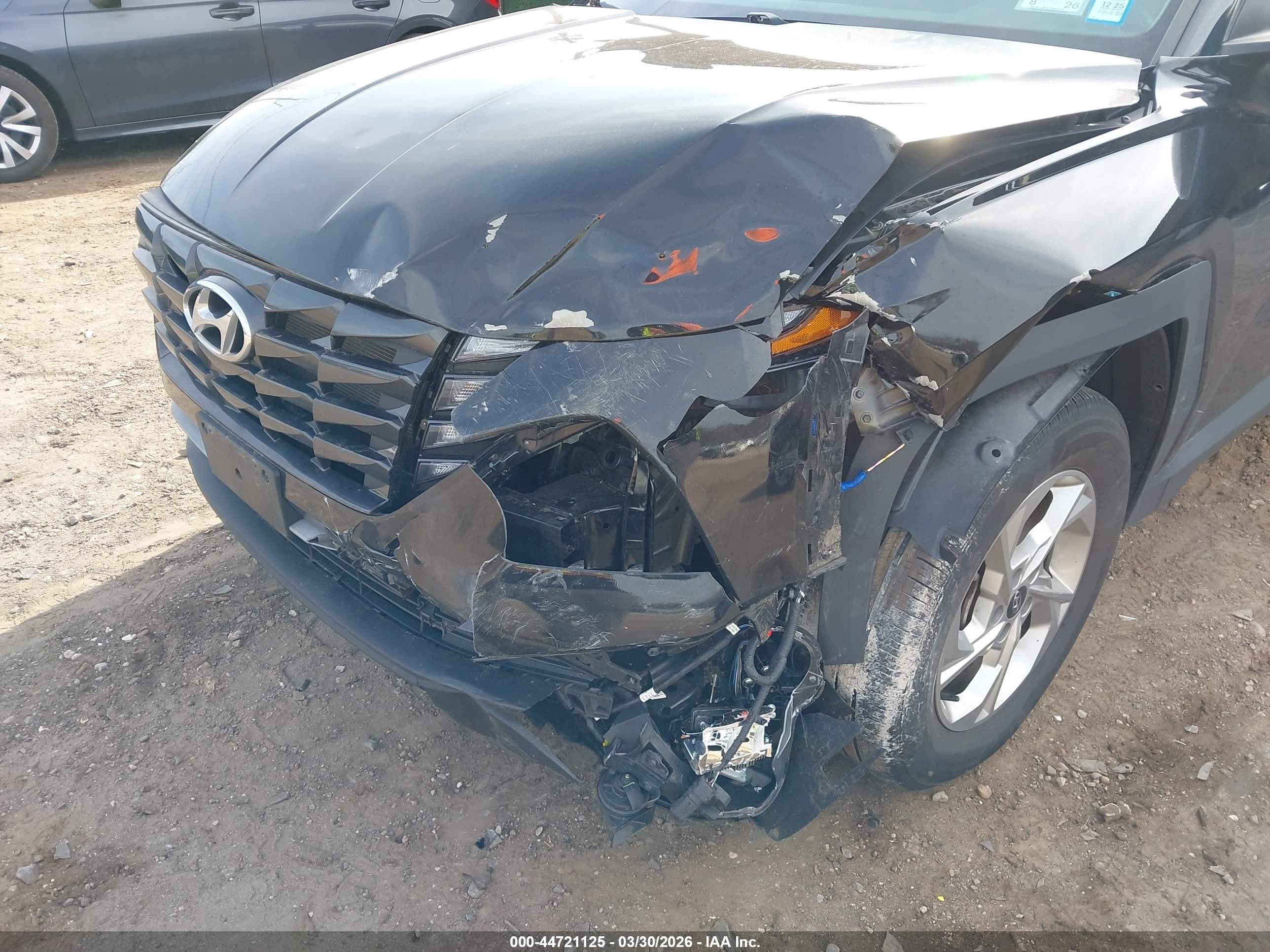 2024 Hyundai Tucson Sel Черный vin: KM8JBCDE6RU300696