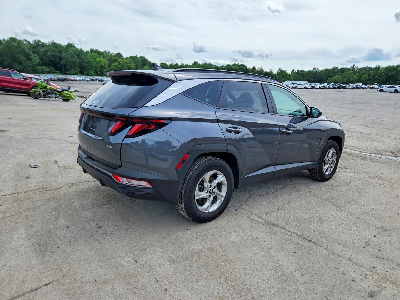2024 Hyundai Tucson Sel Gray vin: KM8JBCDEXRU284874