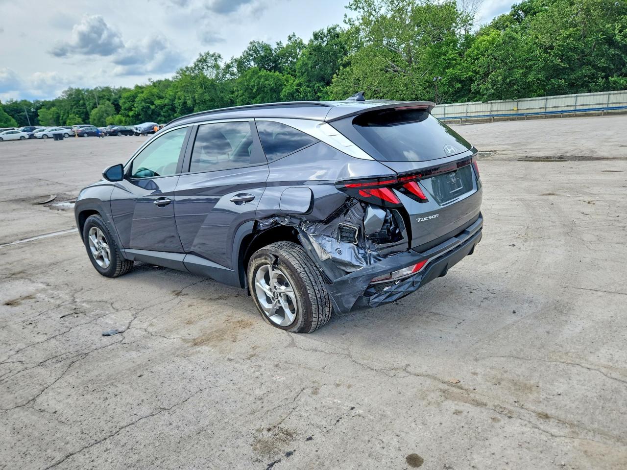 2024 Hyundai Tucson Sel Gray vin: KM8JBCDEXRU284874