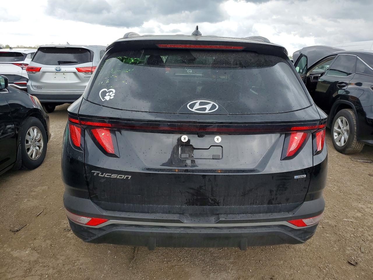2024 Hyundai Tucson Sel Black vin: KM8JBCDEXRU348900
