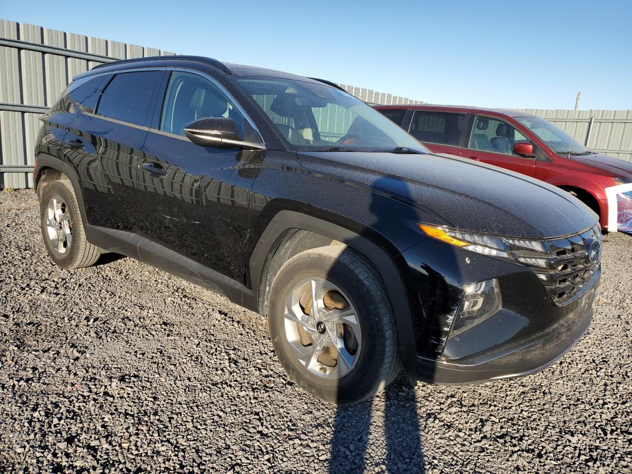 2022 Hyundai Tucson Sel Черный vin: KM8JCCAE4NU028712