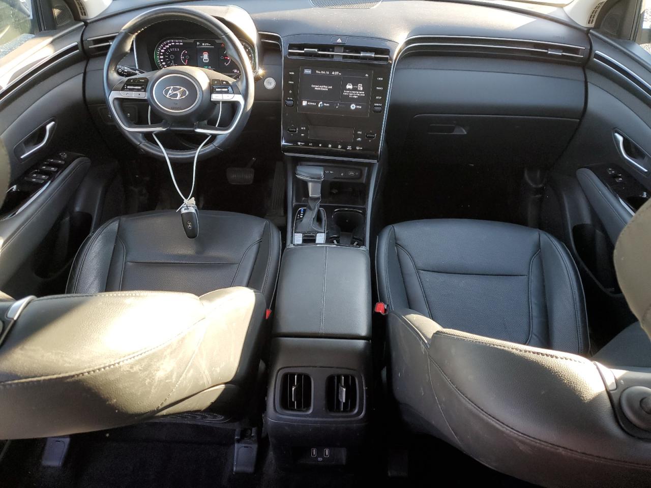 2022 Hyundai Tucson Sel Черный vin: KM8JCCAE4NU028712