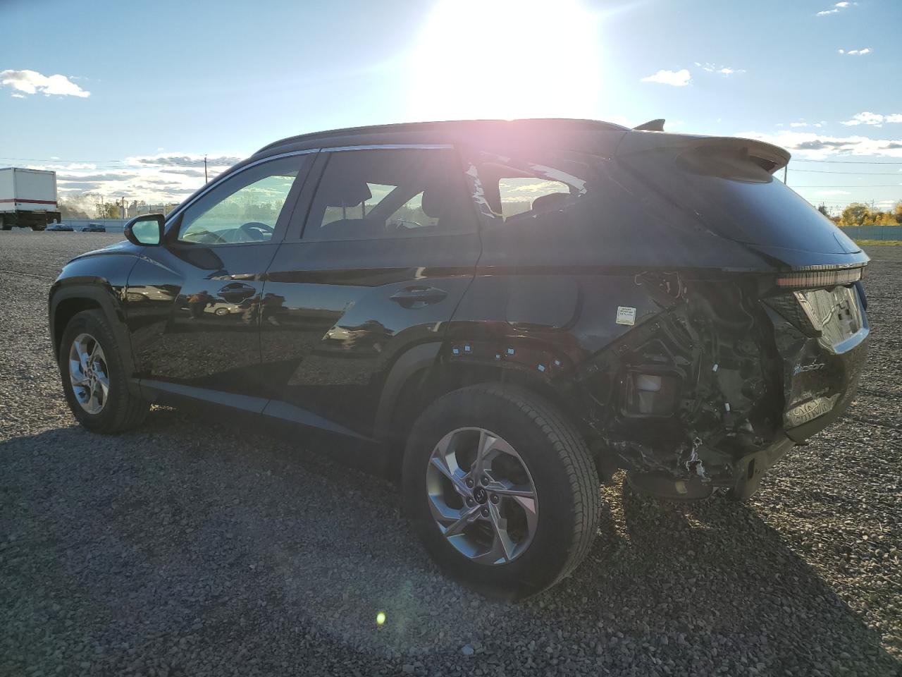 2022 Hyundai Tucson Sel Черный vin: KM8JCCAE4NU028712