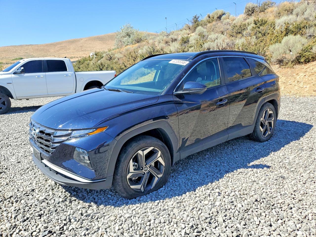 2024 Hyundai Tucson Sel Convenience Blue vin: KM8JCCD12RU177845