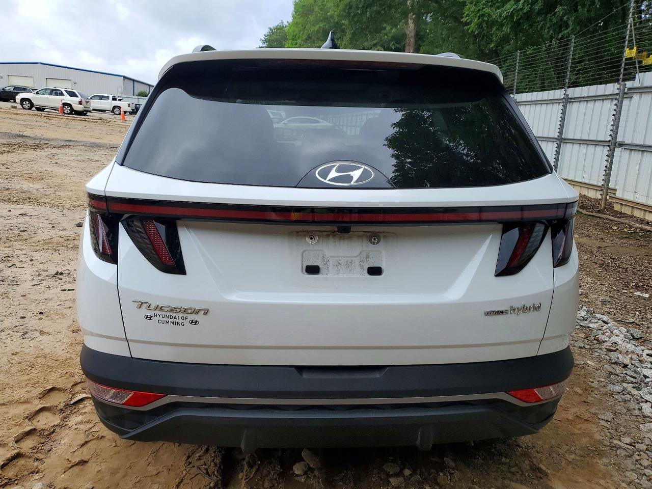 2024 Hyundai Tucson Sel Convenience White vin: KM8JCCD17RU236310