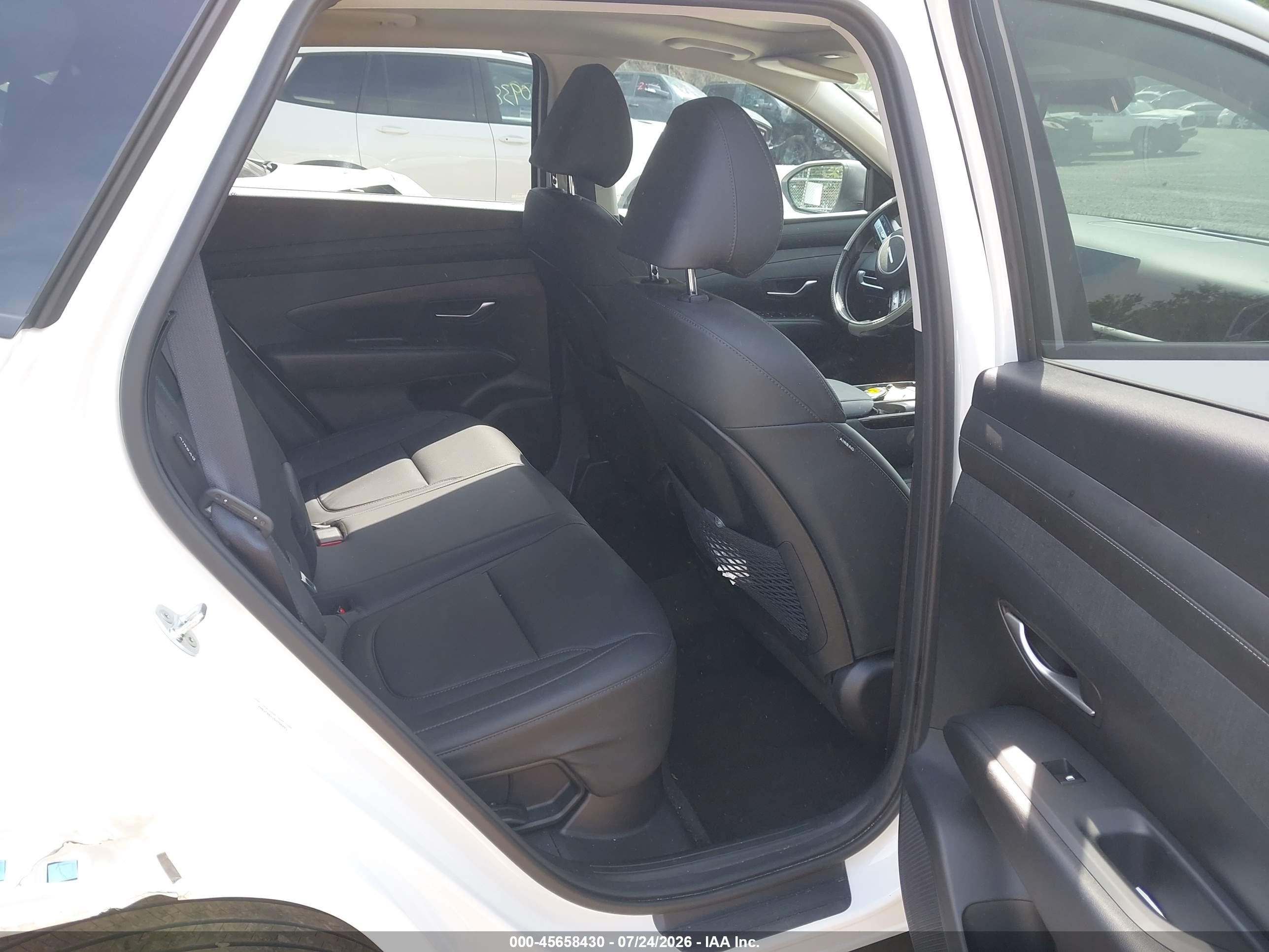 2025 Hyundai Tucson Hybrid Sel Convenience White vin: KM8JCDD11SU390491
