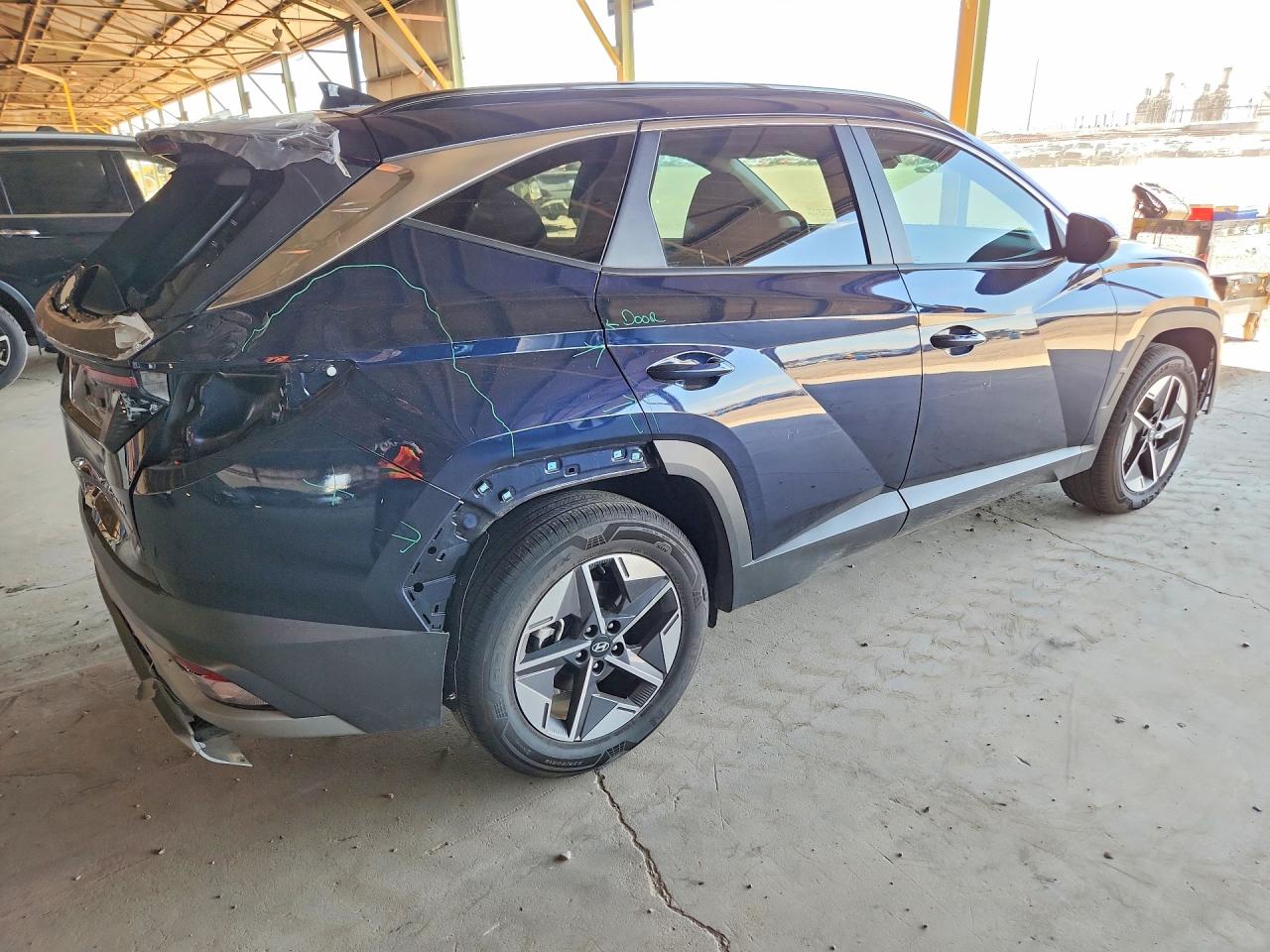 2025 Hyundai Tucson Sel Convenience Blue vin: KM8JCDD15SU286098