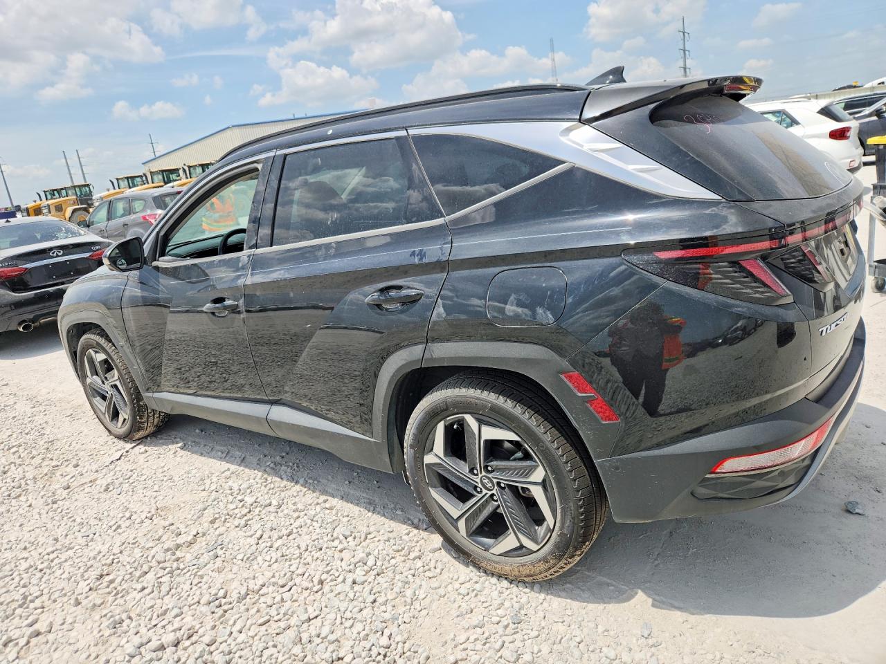 2022 Hyundai Tucson Limited Black vin: KM8JE3AE5NU111768