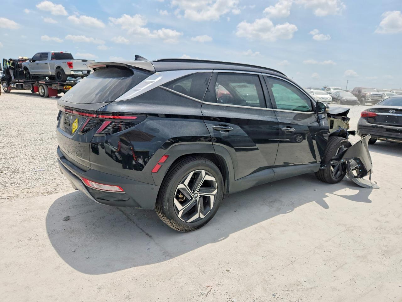 2022 Hyundai Tucson Limited Black vin: KM8JE3AE5NU111768