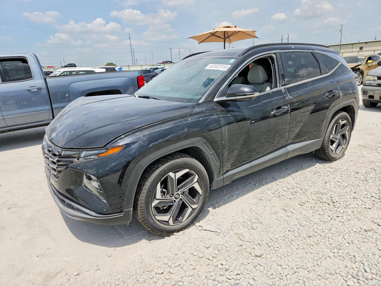 2022 Hyundai Tucson Limited Black vin: KM8JE3AE5NU111768