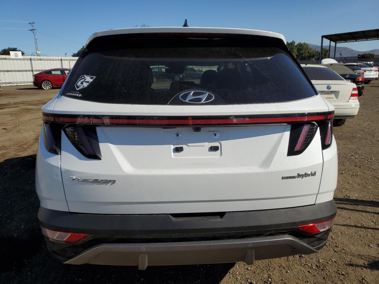 2022 Hyundai Tucson Limited White vin: KM8JECA16NU032073