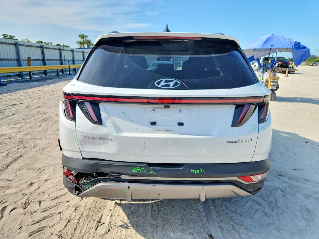 2023 Hyundai Tucson Limited White vin: KM8JECA18PU102756