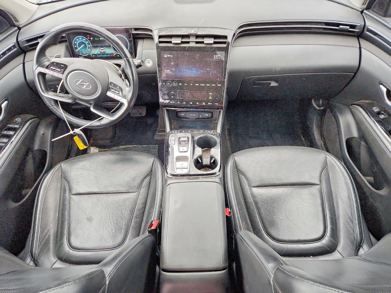 2022 Hyundai Tucson Hybrid Limited Gray vin: KM8JECA19NU058960