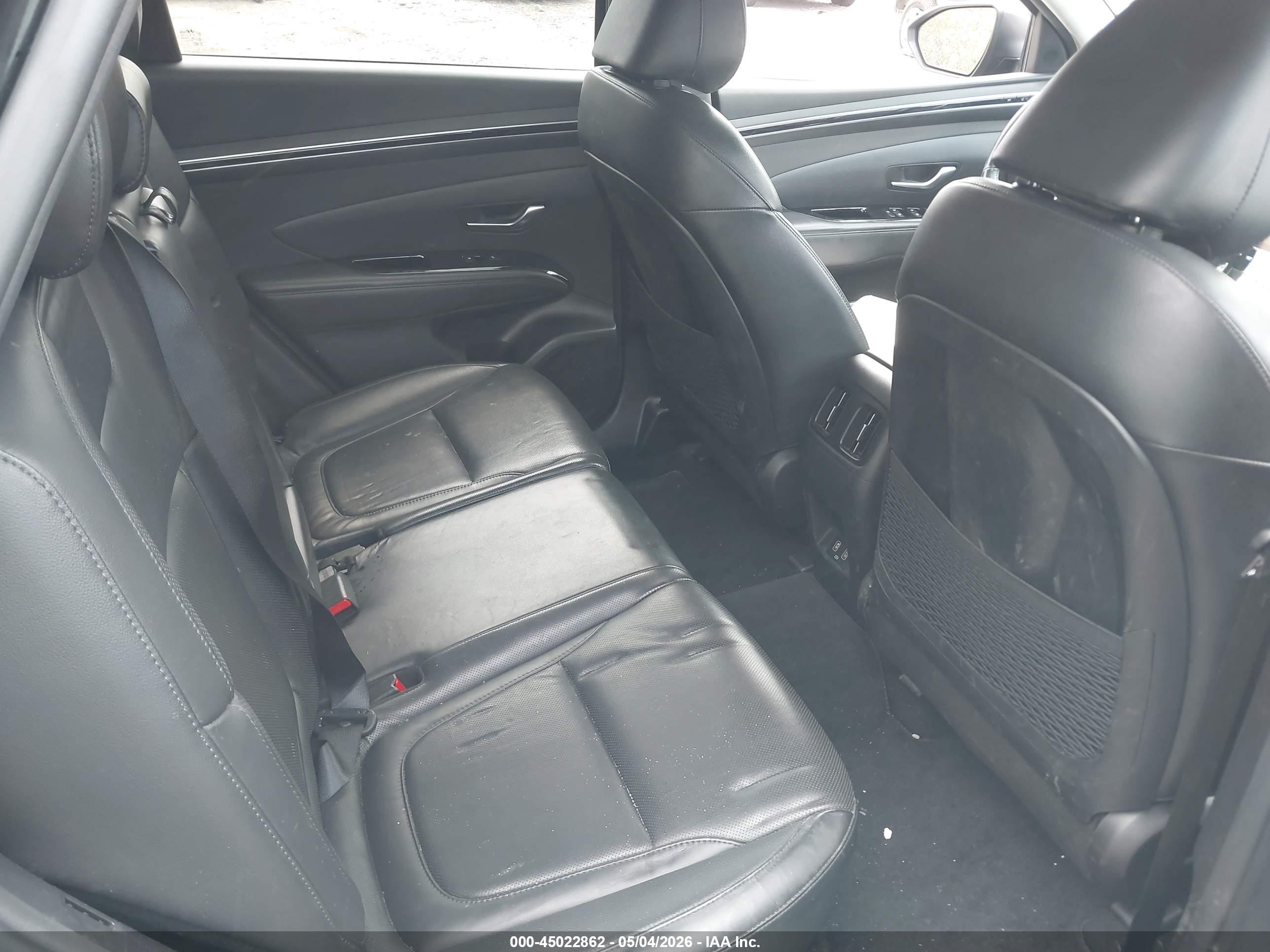 2022 Hyundai Tucson Limited Черный vin: KM8JECAE3NU133610