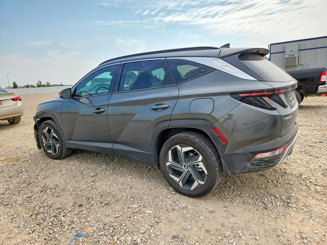 2024 Hyundai Tucson Limited Серый vin: KM8JECD11RU198342