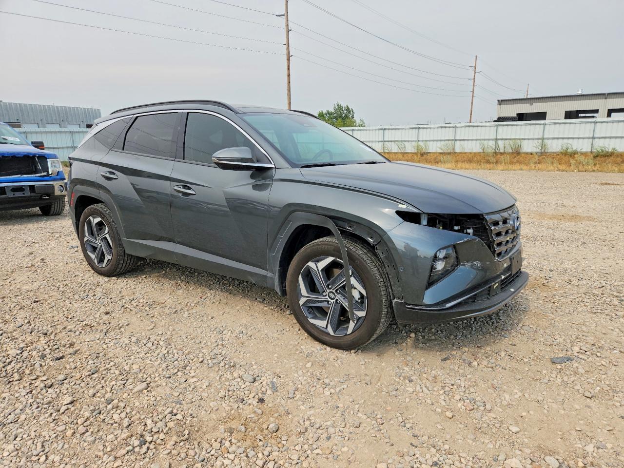 2024 Hyundai Tucson Limited Серый vin: KM8JECD11RU198342