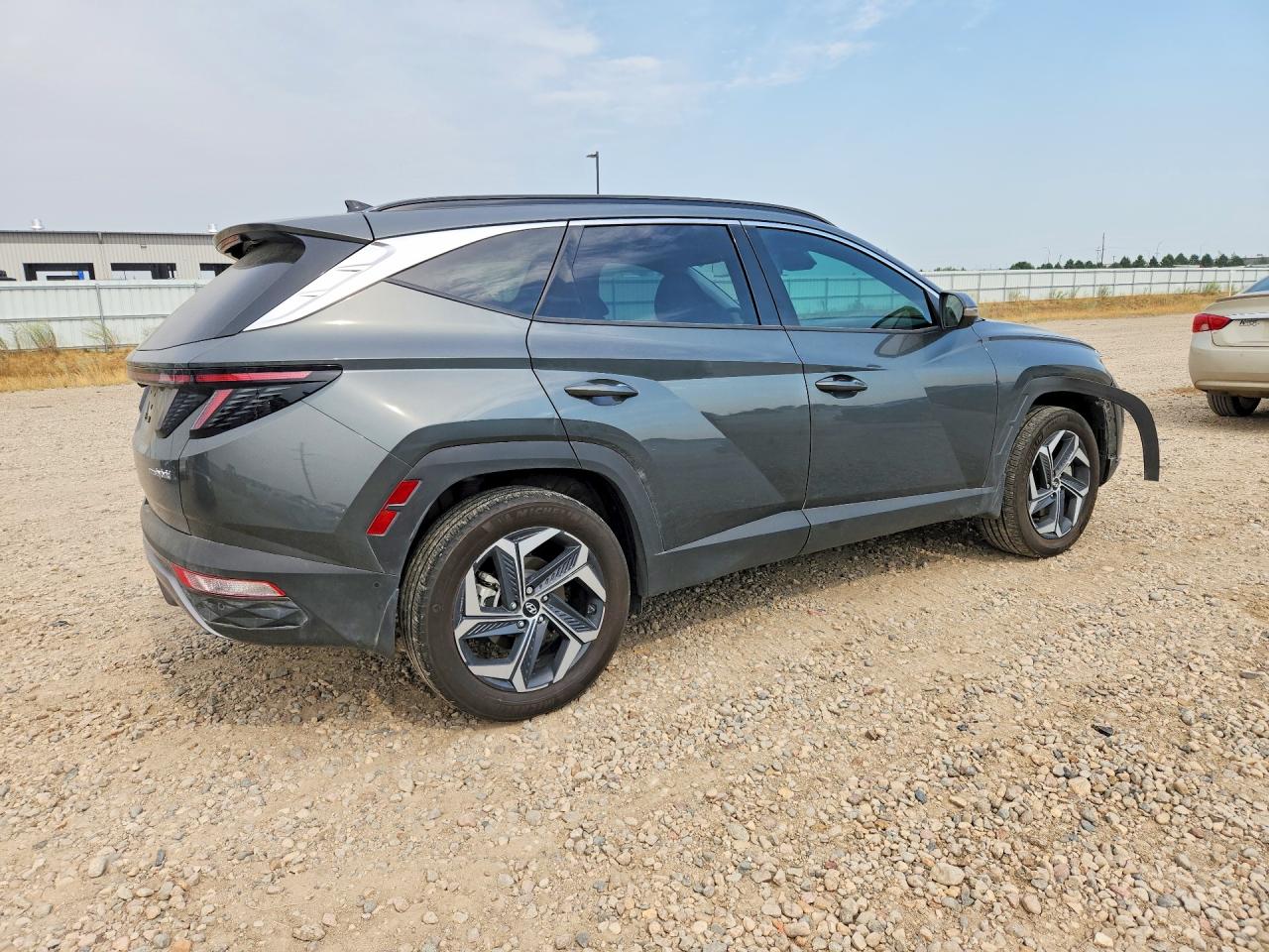 2024 Hyundai Tucson Limited Серый vin: KM8JECD11RU198342