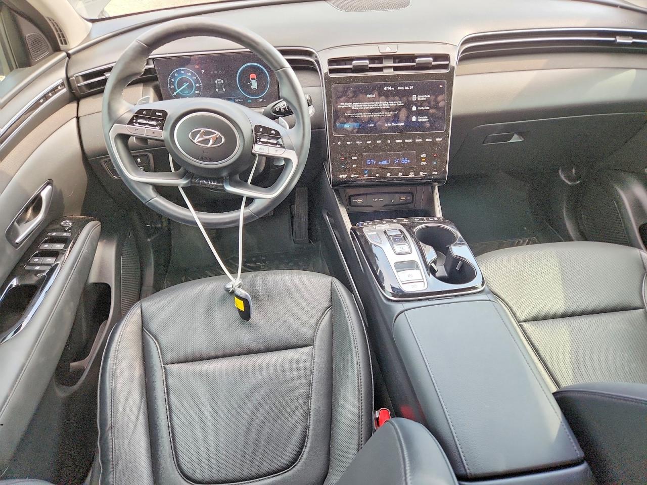2024 Hyundai Tucson Limited Серый vin: KM8JECD11RU198342