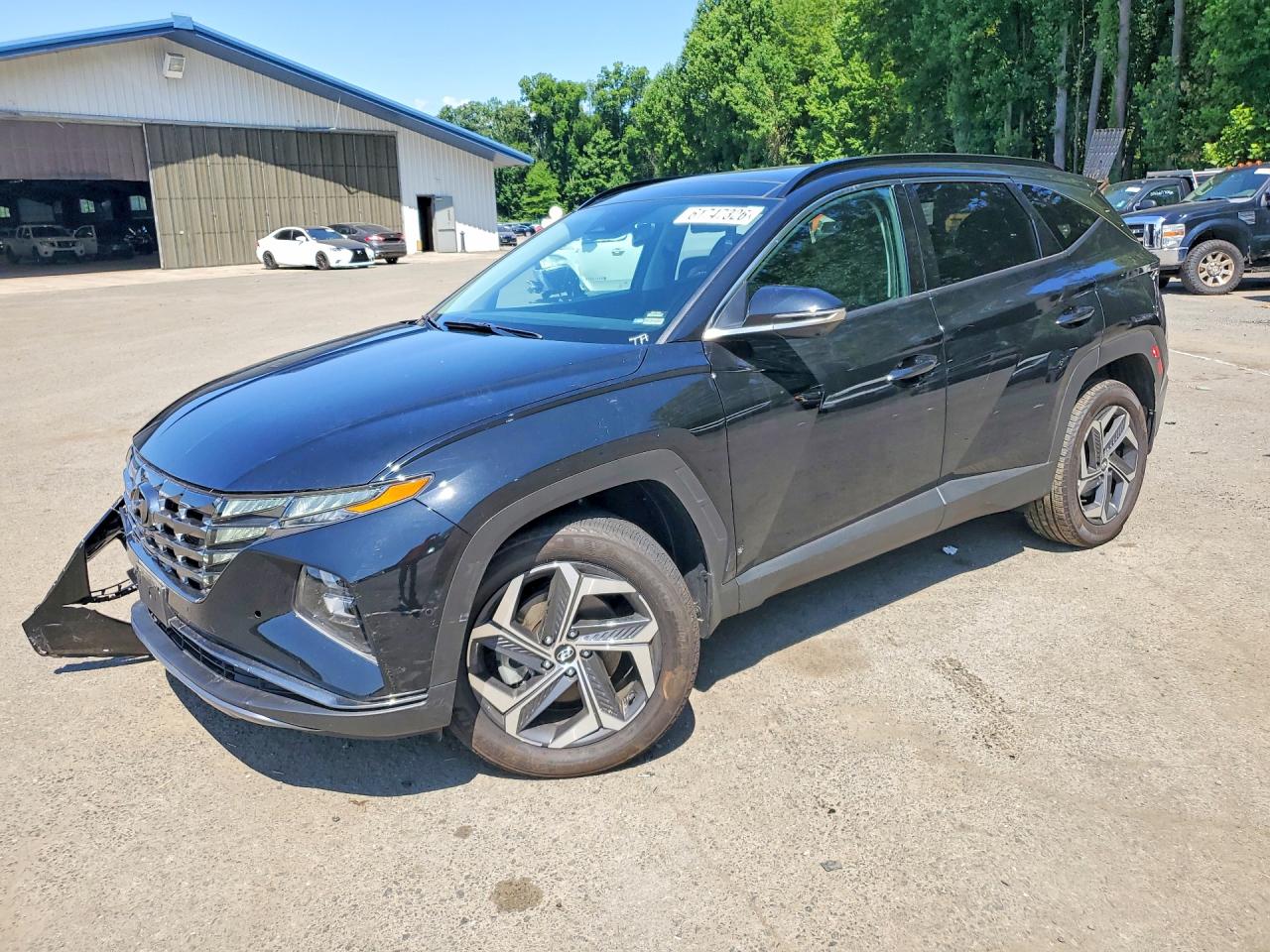 2024 Hyundai Tucson Limited Black vin: KM8JECD11RU199698
