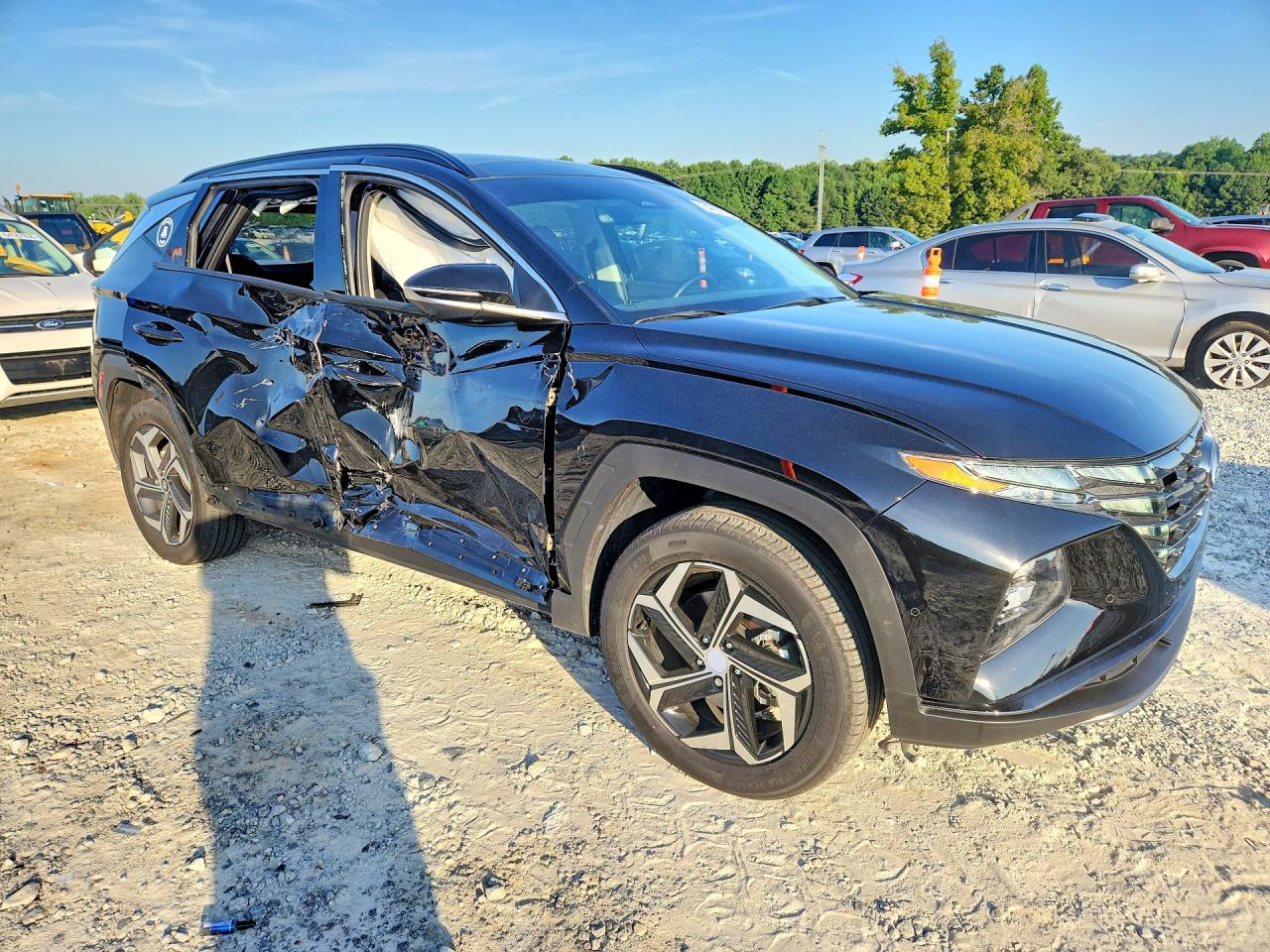 2024 Hyundai Tucson Limited Черный vin: KM8JECD12RU236340