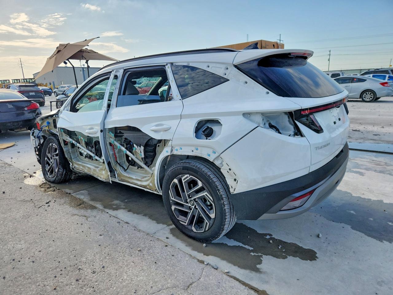 2025 Hyundai Tucson Limited Белый vin: KM8JEDD10SU312648