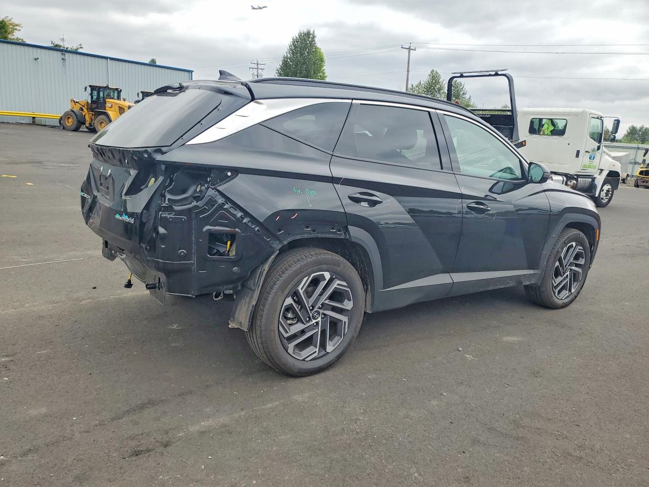 2025 Hyundai Tucson Limited Black vin: KM8JEDD16SU329051