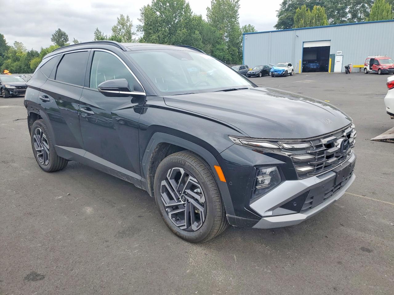 2025 Hyundai Tucson Limited Black vin: KM8JEDD16SU329051