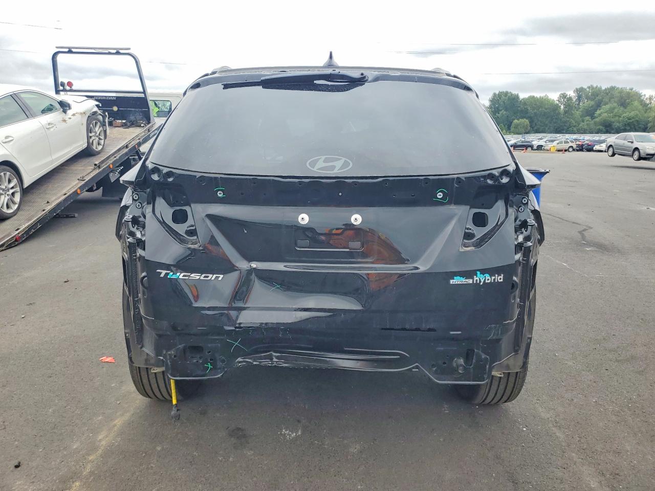 2025 Hyundai Tucson Limited Black vin: KM8JEDD16SU329051