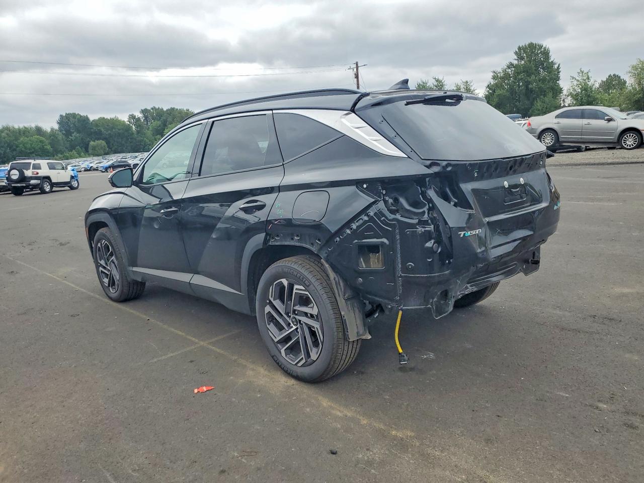 2025 Hyundai Tucson Limited Black vin: KM8JEDD16SU329051