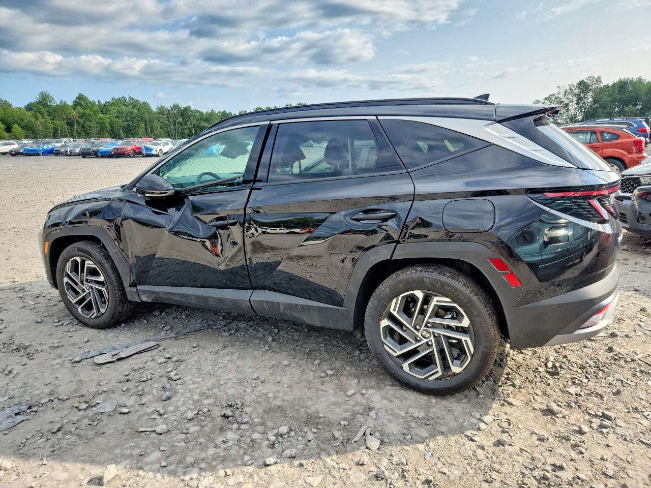 2026 Hyundai Tucson Hybrid Limited Black vin: KM8JEDD16TU455170