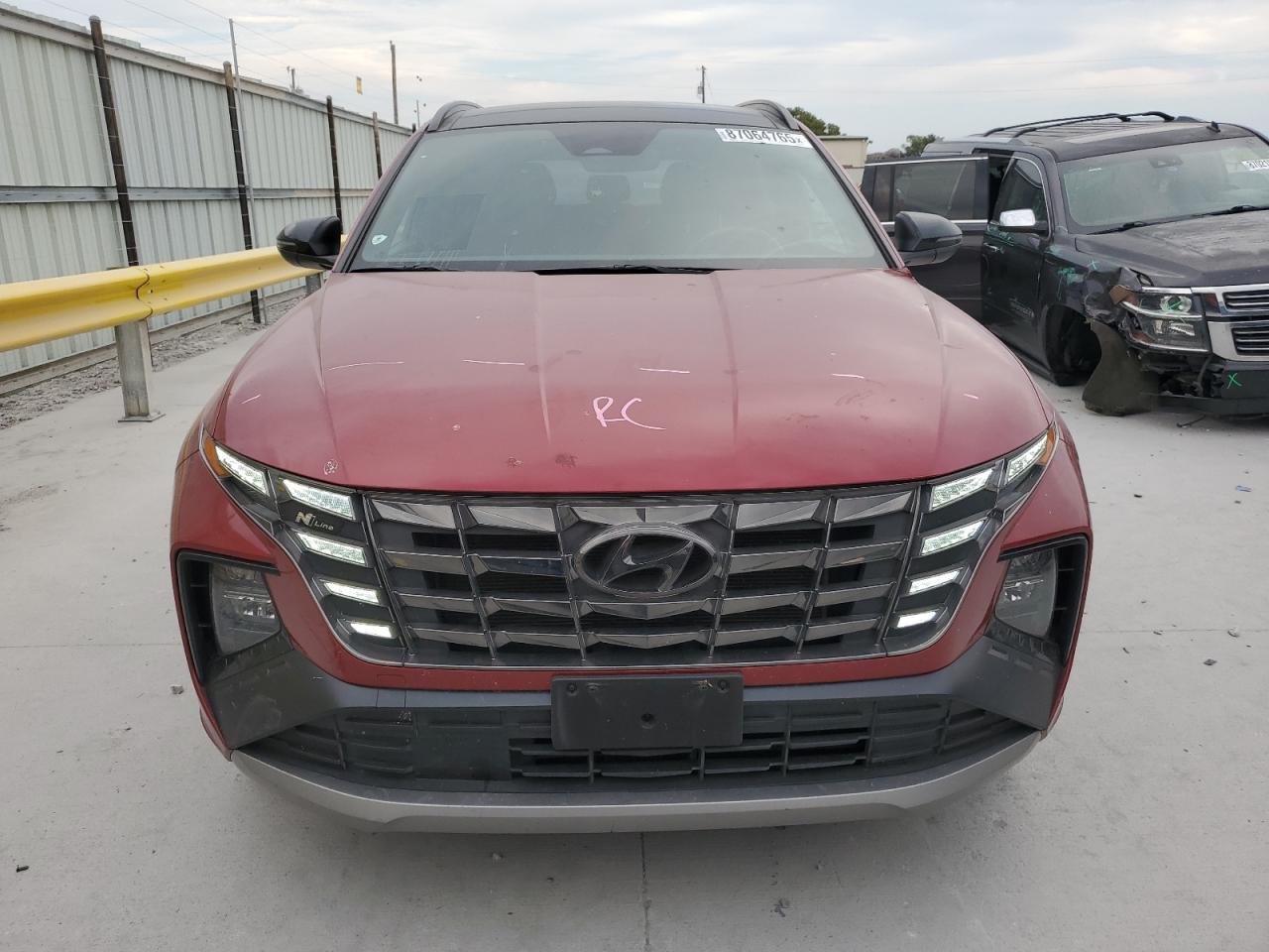 2023 Hyundai Tucson N Line Красный vin: KM8JF3AE0PU206061