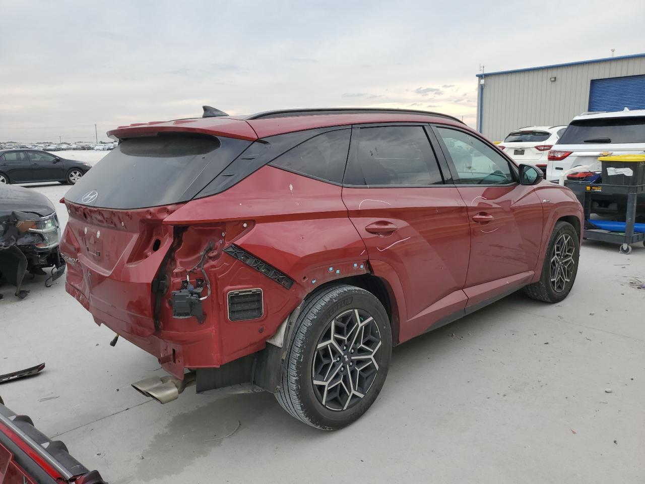 2023 Hyundai Tucson N Line Красный vin: KM8JF3AE0PU206061