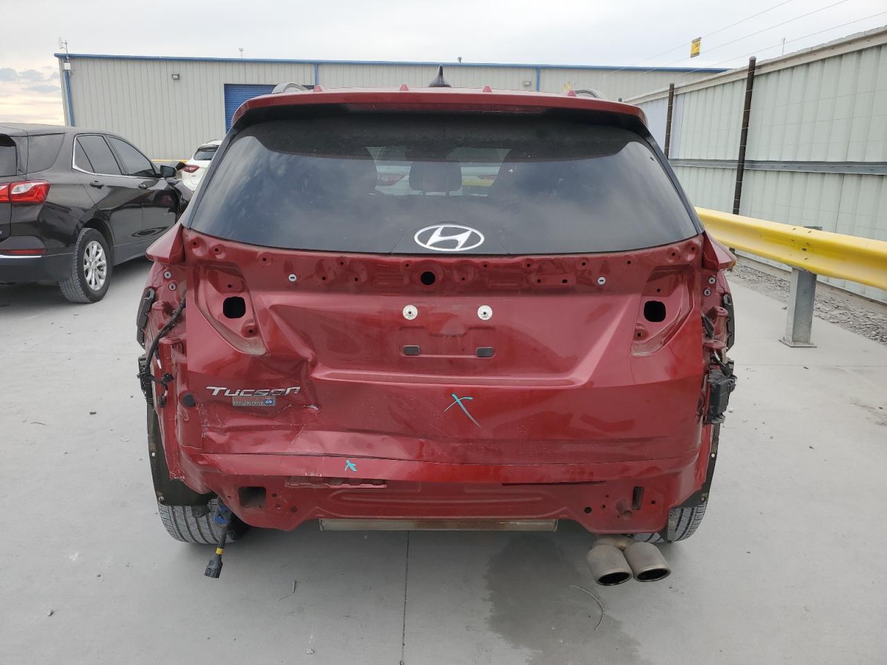 2023 Hyundai Tucson N Line Красный vin: KM8JF3AE0PU206061