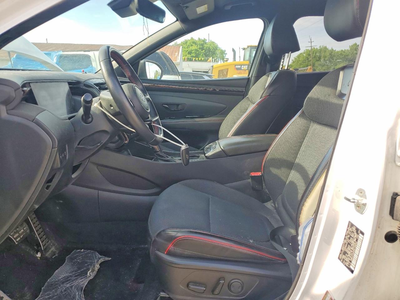2022 Hyundai Tucson N Line White vin: KM8JF3AE5NU158263